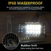 4Pcs 4x6" LED Headlight Sealed Hi/Lo Beam Fog Light For Freightliner FLD120 112