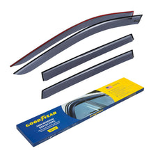 Goodyear Vent Sun Visors for Nissan Rogue 2014-2020 Tape-on, 4 pcs