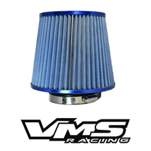 VMS RACING BLUE 3" AIR INTAKE HIGH FLOW AIR FILTER FOR NISSAN SENTRA 200SX SER