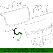 Genuine Toyota Deck Lid Hinge 64503-02220