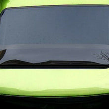Universal Black Smoke Car Sunroof Visor Roof Window Rain Guard Self Adhesive USA