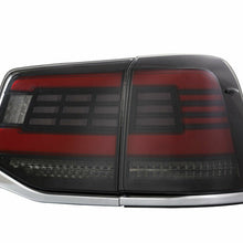 For Toyota Land Cruiser Taillights Assembly 2016-2020 Dark LED Rear Lamps