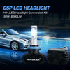 AUXBEAM H8 H9 H11 LED Headlight Kit High/Low Beam Bulb Super Bright 6500K 8000LM