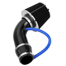 Air Intake Kit Black Pipe Diameter 3"+Cold Air Intake Filter+ Clamp+ Accessories