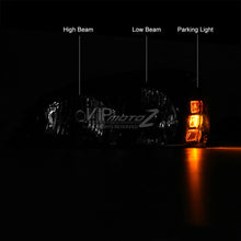 2004-2008 Pontiac Grand Prix [Sinister Black] Factory Style Headlights GXP GTP