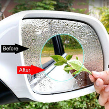 2pcs HD PET Nano Anti-Fog Anti-Glare Car Rear View Mirror Protective Film Set