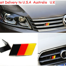 German Auto Car Truck Front Grille 3D Metal Badge Fender Emblems Decal Germany