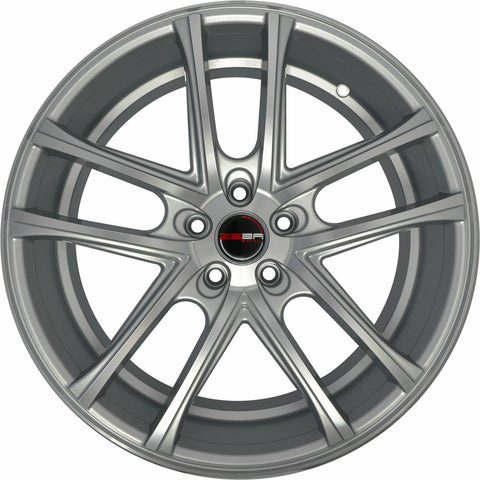 4 GWG Wheels 22 inch Silver ZERO 22x9 Rims fits NISSAN ROGUE SELECT S 2014-2015