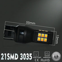 LED 2-Color Front Turn Signal Light Parking Lamp For 2013-16 Nissan Altima Pair