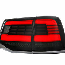 For Toyota Land Cruiser Taillights Assembly 2016-2020 Dark LED Rear Lamps