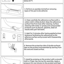 For Toyota Corolla Door Sill Cover Protector Guard Flexible Stainless Steel Trim