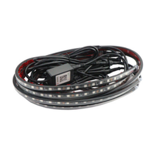 8 Color Underbody Under Glow Neon LED Lights 36" X 2 & 47" X 2 Brown Universal