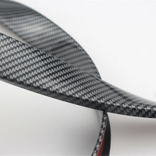 2.5'' Car Fender Flares Strip Rubber Wheel Arch Protector Carbon Fiber Look USA