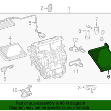 Genuine Toyota Evaporator Core 88501-02222