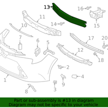 Genuine Toyota Impact Bar 52131-02270