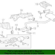 Genuine Toyota Exhaust Pipe To Manifold Gasket 17451-0D140