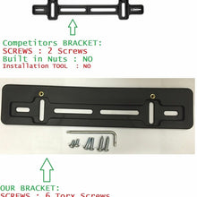 Front License Plate Holder Mounting Bumper Kit Bracket for NISSAN & INFINITI New