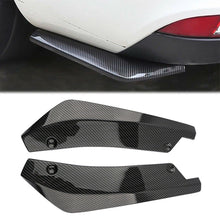 Polished Rear Bumper Lip Diffuser Splitter Canard Protector Cover Car Accessory