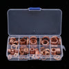 Set of 200 Oil Drain Plug Washer Copper Crush Seal Assortment Assorted Set