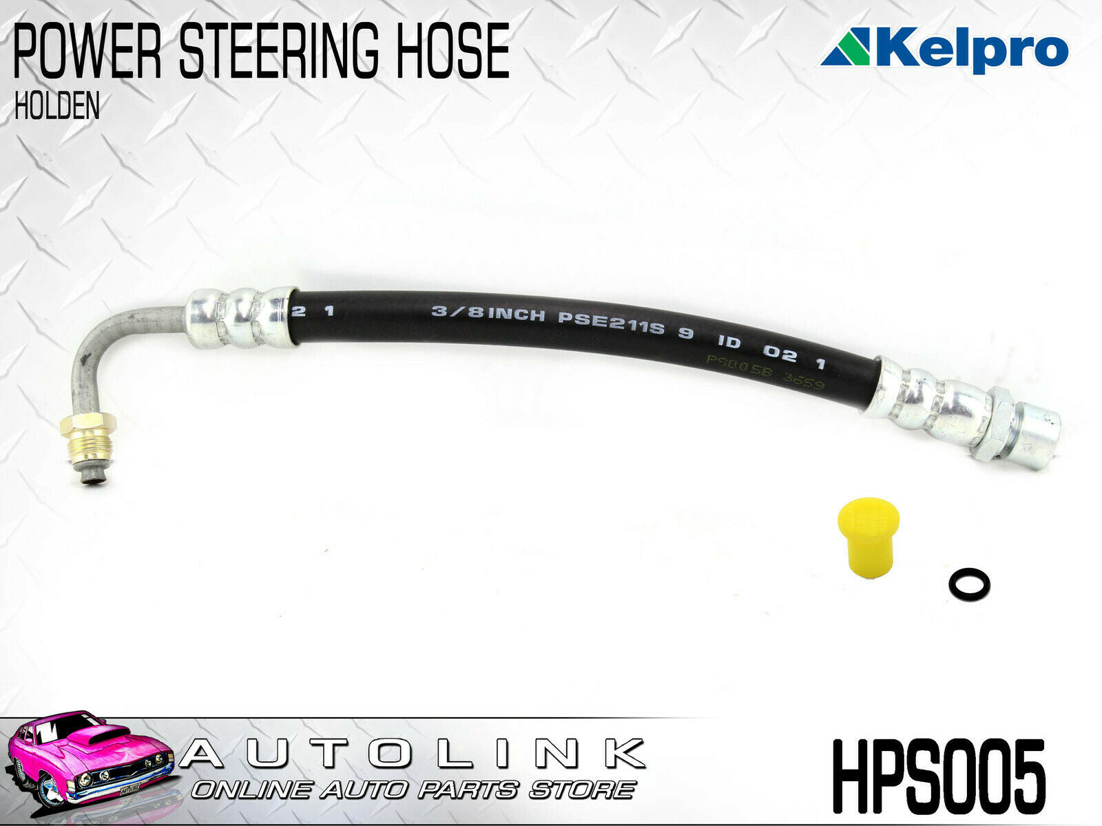 KELPRO POWER STEERING HOSE FOR HOLDEN COMMODORE VL 5.0L V8 (METRIC) HPS005