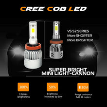 9005 + H11 3020W 453000LM Combo CREE LED Headlight Kit High Low Beam Bulbs 6000K