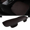 Rear Back Car Seat Cover Protector PU Leather Mat Pad Chair Cushion Red Line