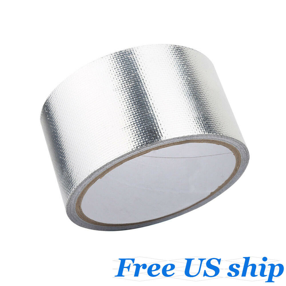 5M x 5CM Heat Shield Wrap Tape Car Intake Intercooler Pipe Reflective Insulation