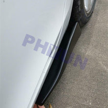 2x Universal 47cm Car Side Skirt Winglet Rear Bumper Corner Spoiler Lip Diffuser