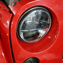 7 Inch Round 45W LED Headlight Hi/Lo Beam for Jeep Wrangler JK TJ LJ (1Pcs)