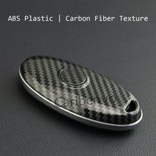 Carbon Fiber ABS Solid Car Key Keychain Cover For Nissan Infiniti Most Vehicles