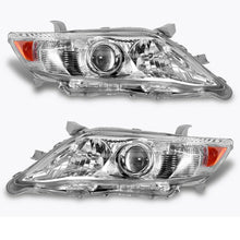 Headlights Assembly for 2010-2011 Toyota Camry Projector Headlamps Left+Right