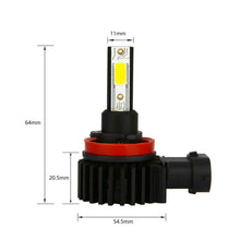 NF-D9 H11 H8 H9 LED Headlight Kit 2200W 330000LM Beam Hi/Lo Bulbs/Fog Lamp 6000K
