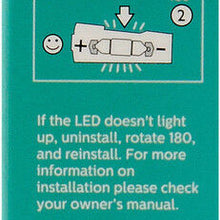Trunk Light Bulb-Ultinon Led - White Rear Philips DE3022WLED