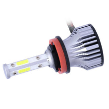 4 Sides H11 H8 H9 LED Headlight Bulbs Super Bright 6000K White High Low Beam x