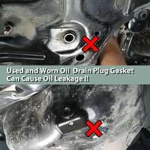 Set of 10 Oil Drain Sump Plug Washers Gasket 12mm Hole For Toyota Highlander