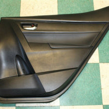 14-19 Corolla Black Right Rear Interior Door Trim Panel Passenger Back Armrest