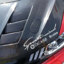2x Racing Car Flush Mount Hood Latch Steel Pin Lock Kit Clip Carbon Fiber w/ Key