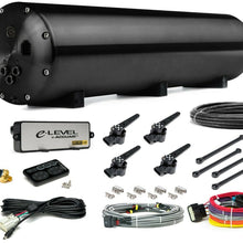 Accuair AA-ENDO-VT45-BC 5 Gal Aluminum Air Tank W/ 4 Corner Valves 50ft 3/8 Hose