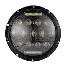 Pair 7" INCH LED Headlights Hi/Lo Beam DRL /2 Wire for Jeep Wrangler JK LJ CJ