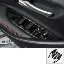 For Toyota Corolla 2019-2020 ABS Carbon fiber car Window lift panel switch Trim