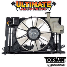 Radiator Cooling Fan w/Overflow (1.8L) for 14-18 Toyota Corolla