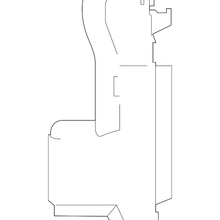 Genuine Toyota Radiator Support Baffle 16595-F2020