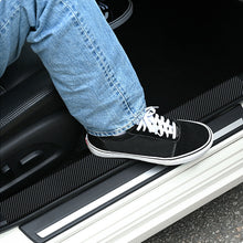 Protector Sill Scuff Cover Car Door Body Carbon Fiber Sticker Anti Scratch Strip