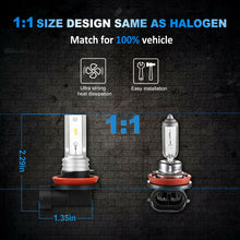 SEALIGHT H11 H8 H16 LED Fog Light Bulbs 6000K Bright White Foglight LED Bulbs