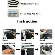 For Toyota Corolla Sedan 2020- MUGEN Window Visor Vent Shade Guard Door Visor