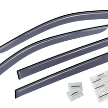 Goodyear Side Window deflectors for Nissan Rogue 2014-2020 Tape-on, 4 pcs