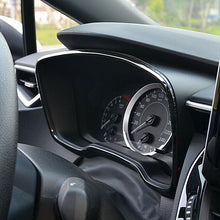 For Toyota Corolla 2019-2020 black titanium Dashboard decoration cover trim 1pcs