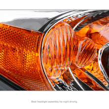 for 2002-2004 Toyota Camry Chrome Headlights Headlamps Assembly Replacement PAIR