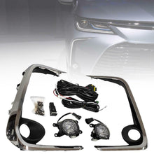 For Toyota Corolla 2019 2020 Bumper Fog Lamp Spot Light Set Kit Wiring Switch