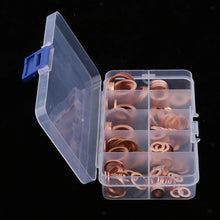 Set of 200 Oil Drain Plug Washer Copper Crush Seal Assortment Assorted Set